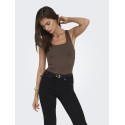 ONLY Ea Vendbar Top - Seal Brown