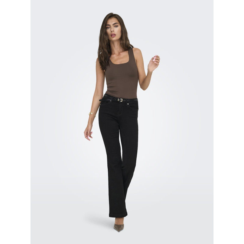 ONLY Ea Vendbar Top - Seal Brown