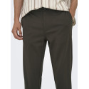 ONLY & SONS MARK Chino Performance Bukser - Coffee Bean
