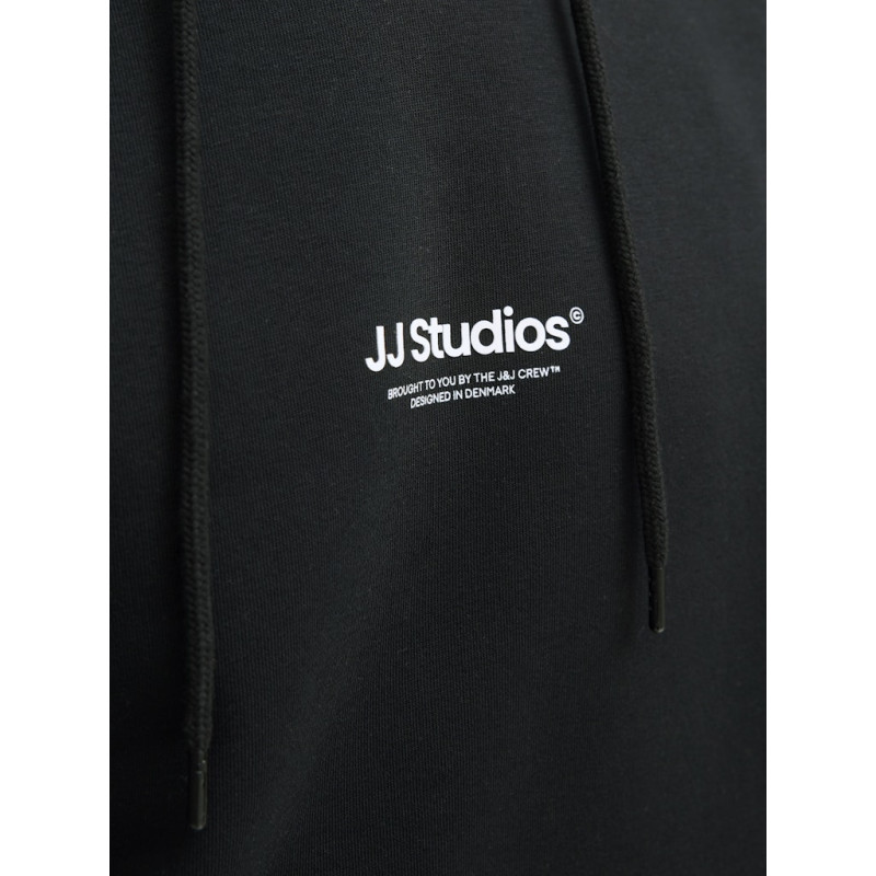 JACK & JONES PLUS Soho Hoodie - Sort
