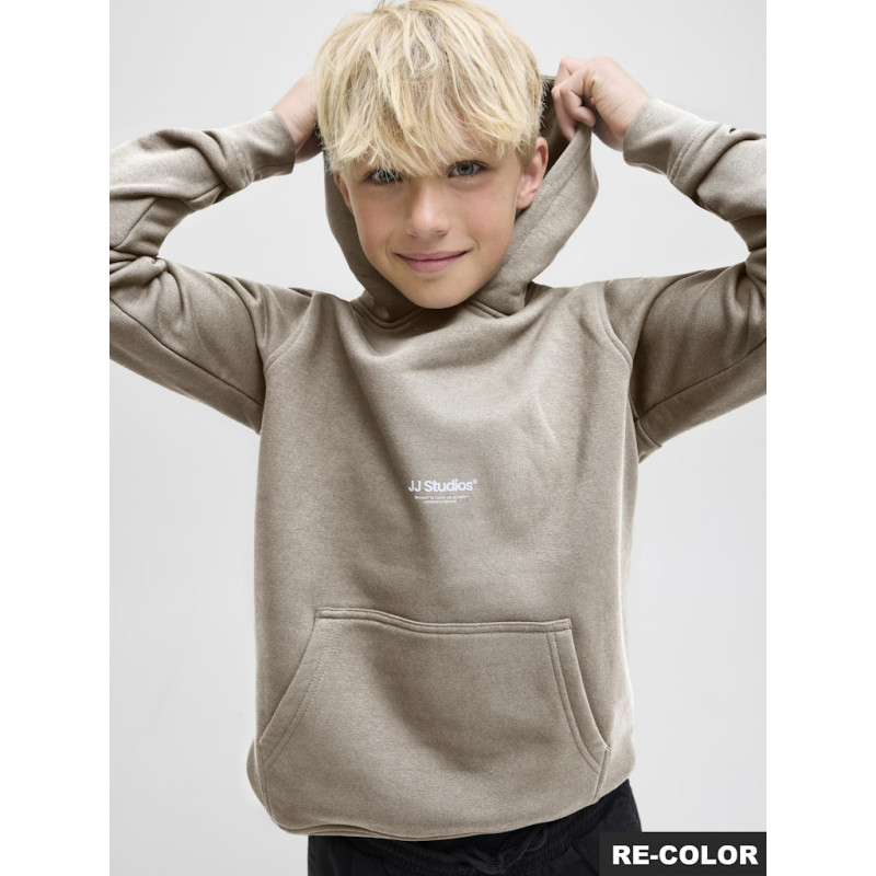 JACK & JONES JUNIOR Soho Hoodie - Moonbeam