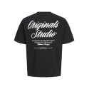 JACK & JONES Norrebro Typo T-shirt - Sort