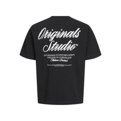 JACK & JONES Norrebro Typo T-shirt - Sort
