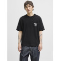 JACK & JONES Norrebro Typo T-shirt - Sort