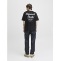 JACK & JONES Norrebro Typo T-shirt - Sort