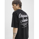 JACK & JONES Norrebro Typo T-shirt - Sort