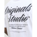 JACK & JONES Norrebro Typo T-shirt - Bright White