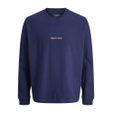 JACK & JONES JUNIOR Norrebro Broderet Bluse - Ocean Cavern