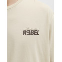 JJ REBEL Jim T-shirt - Moonbeam