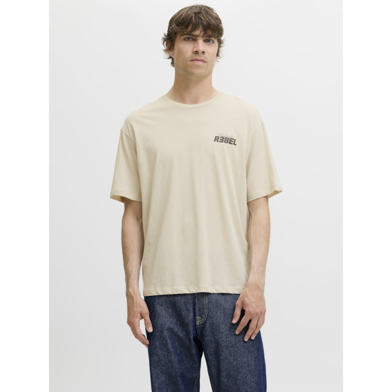 JJ REBEL Jim T-shirt - Moonbeam