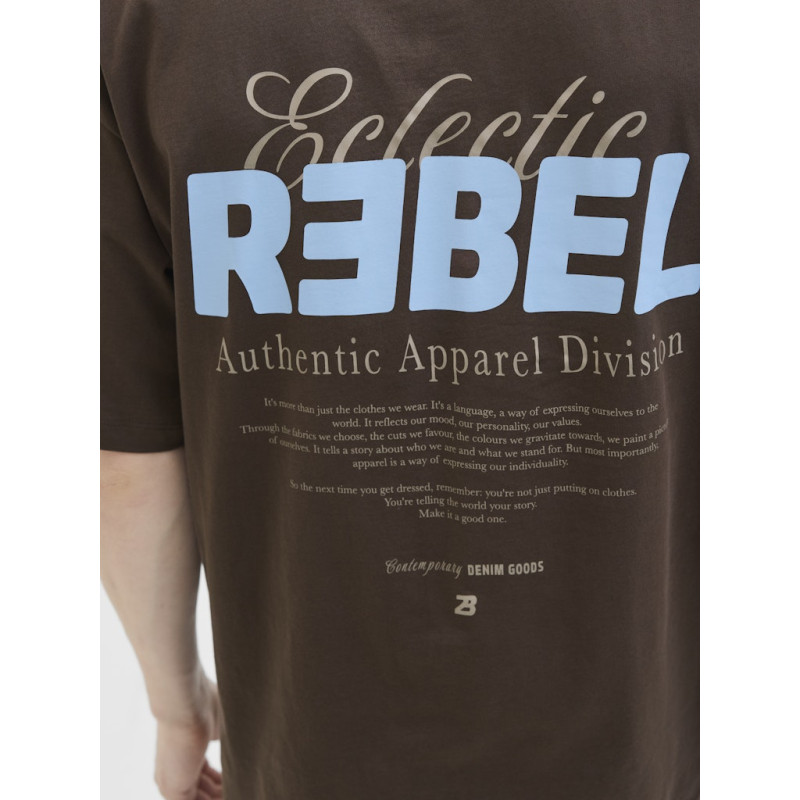 JJ REBEL Jim T-shirt - Bracken