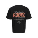 JJ REBEL Jim T-shirt - Sort