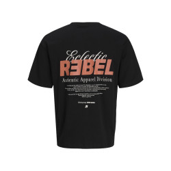 JJ REBEL Jim T-shirt - Sort