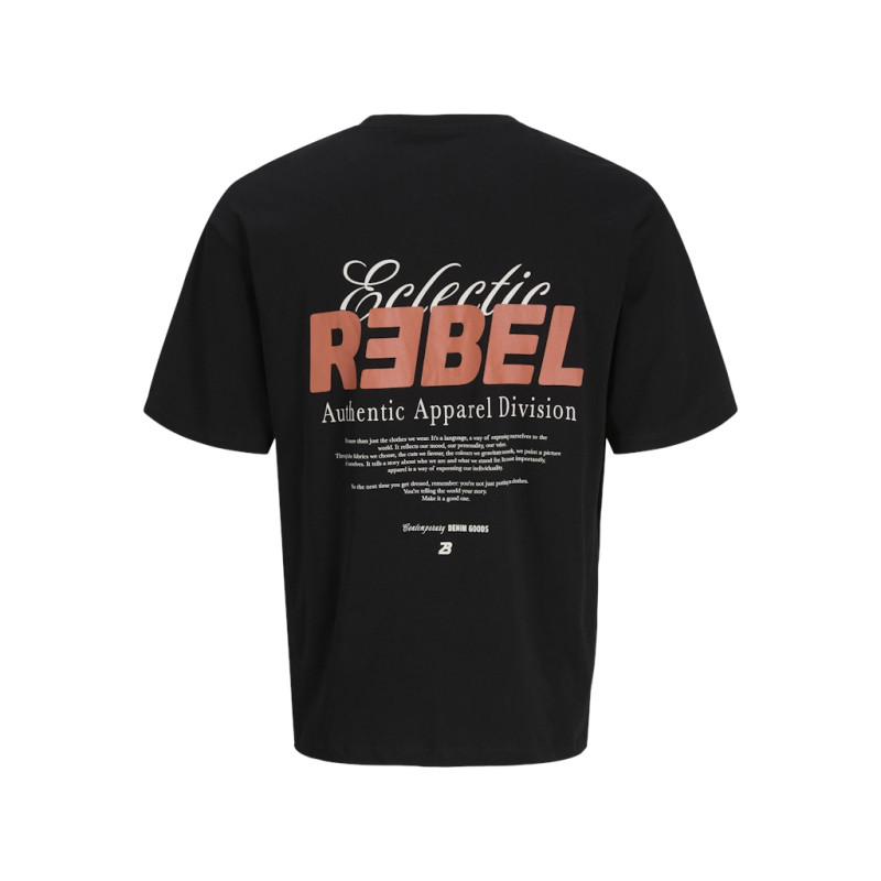 JJ REBEL Jim T-shirt - Sort