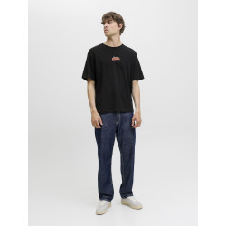JJ REBEL Jim T-shirt - Sort