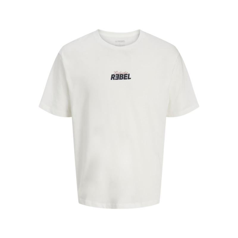 JJ REBEL Jim T-shirt - Cloud Dancer