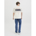 JJ REBEL Jim T-shirt - Cloud Dancer