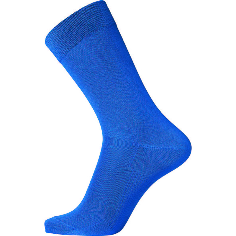 EGTVED Bomulds Strømper Med Ventileret Sål - Blå