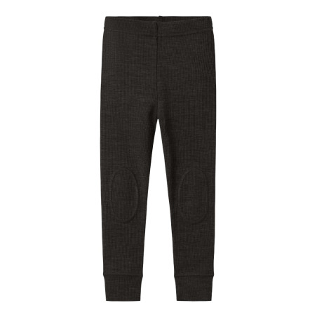 NAME IT MINI Wax Uld Leggings - Sort