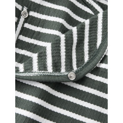 NAME IT BABY Kans L/S Wrap Bodystocking - Deep Forest