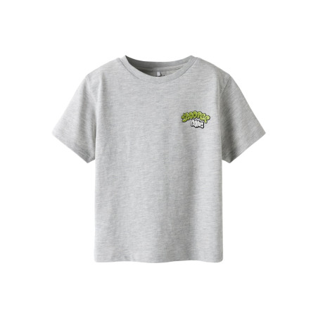 NAME IT MINI Kieran T-shirt - Grey Melange