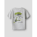 NAME IT MINI Kieran T-shirt - Grey Melange