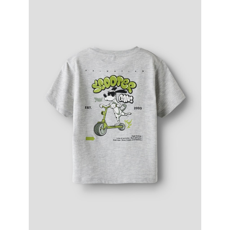 NAME IT MINI Kieran T-shirt - Grey Melange