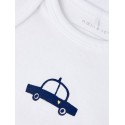 NAME IT Baby kortærmet body 3 pak - Dark Sapphire