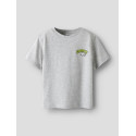 NAME IT MINI Kieran T-shirt - Grey Melange