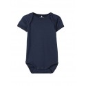 NAME IT Baby kortærmet body 3 pak - Dark Sapphire