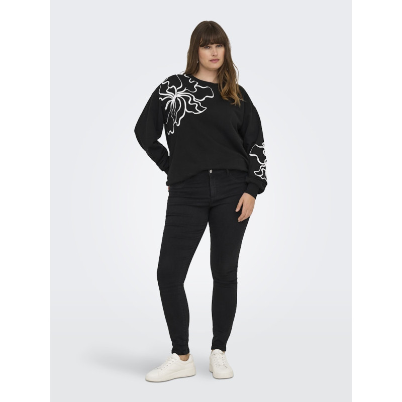 ONLY CARMAKOMA Odessa Sweatshirt - Sort