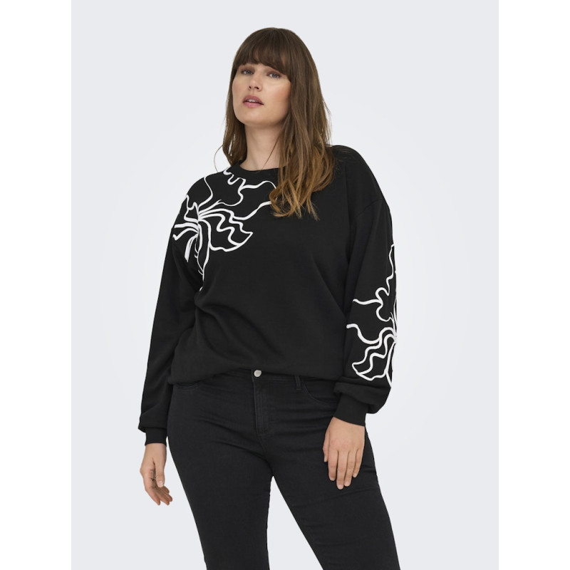 ONLY CARMAKOMA Odessa Sweatshirt - Sort
