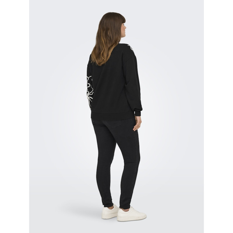 ONLY CARMAKOMA Odessa Sweatshirt - Sort