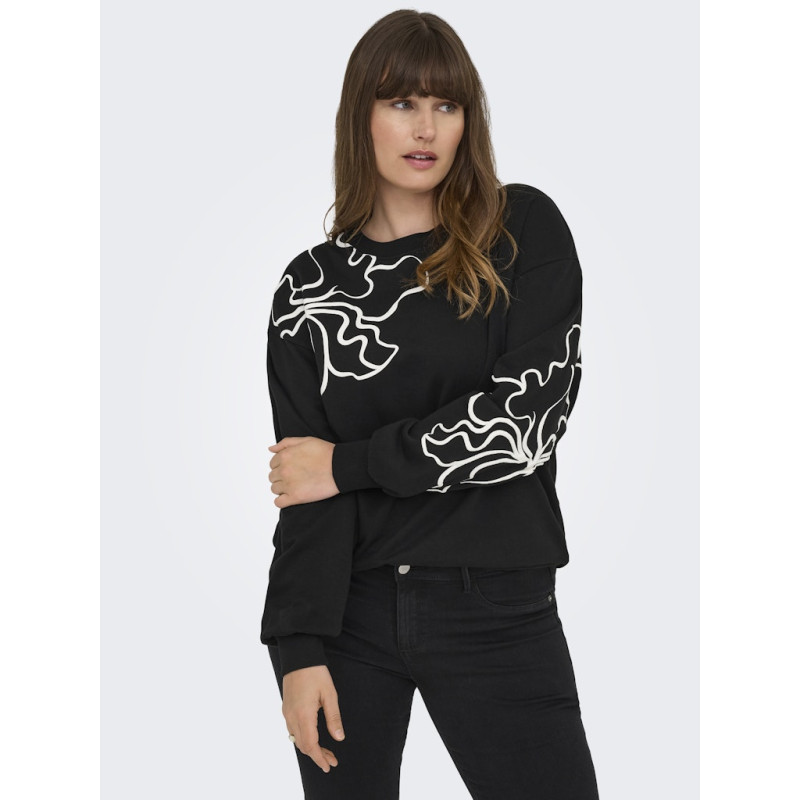 ONLY CARMAKOMA Odessa Sweatshirt - Sort