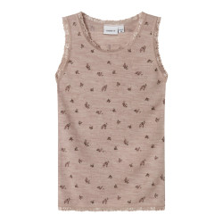 NAME IT MINI Wang Uld Undertrøje - Shadow Gray