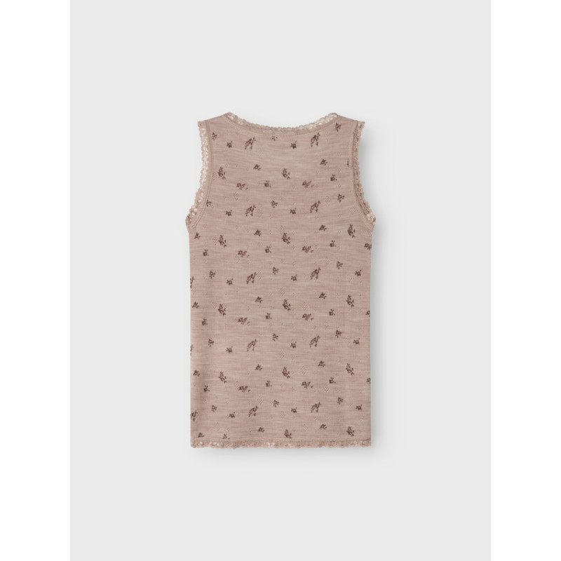 NAME IT MINI Wang Uld Undertrøje - Shadow Gray