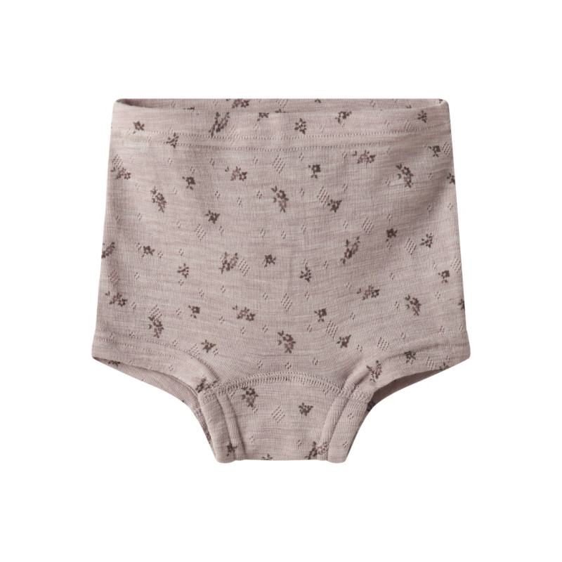 NAME IT MINI Wang Uld Underbukser - Shadow Gray