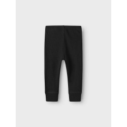 NAME IT BABY Wax Uld Leggings - Sort