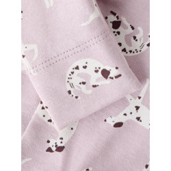 NAME IT BABY Kilas Leggings - Bleached Mauve / Cloud Dancer