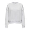 ONLY Daze Sweatshirt - Light Grey Melange