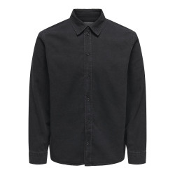 ONLY & SONS Sean Denim Skjorte - Black Denim