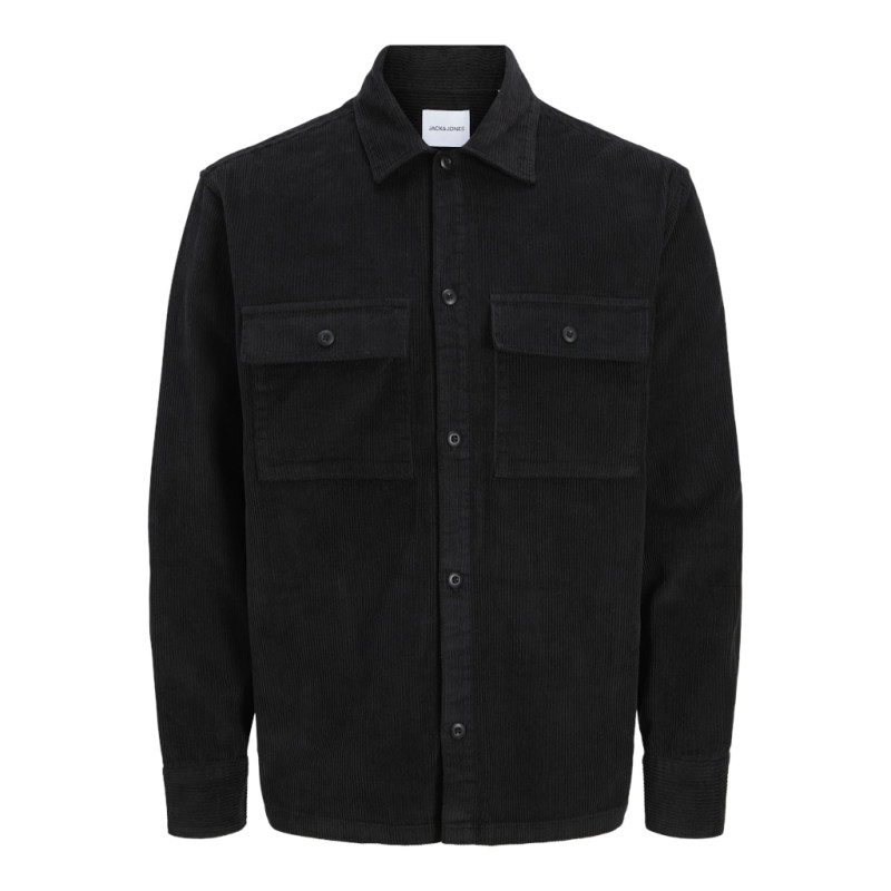 JACK & JONES Perfect Fløjl Overshirt - Sort