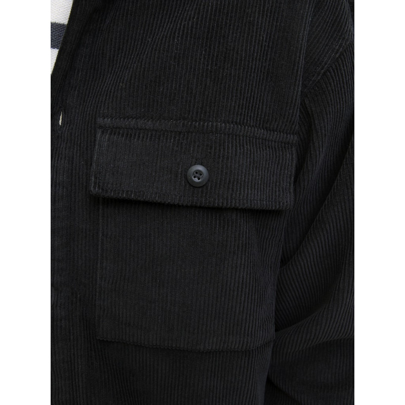 JACK & JONES Perfect Fløjl Overshirt - Sort