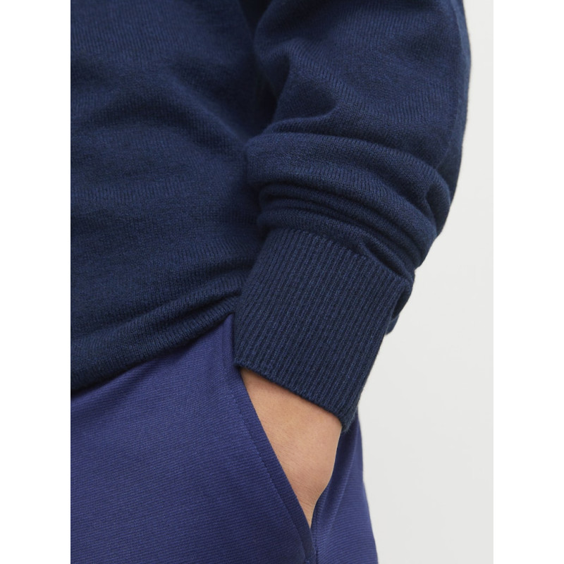 JACK & JONES JUNIOR Emil Striktrøje - Navy Blazer