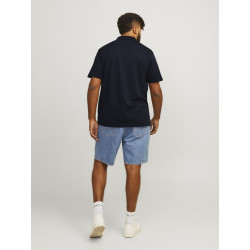 JACK & JONES PLUS Crodney S/S Polo - Night Sky