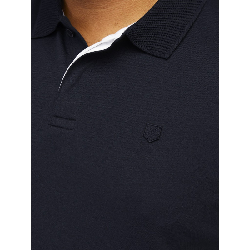 JACK & JONES PLUS Crodney S/S Polo - Night Sky