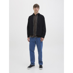 JJ REBEL Bike Melange Skjorte - Chocolate Torte