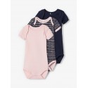 KØB TILBUD NAME IT BABY 3-PACK S/S BODYSTOCKING | Thebestbuy.dk