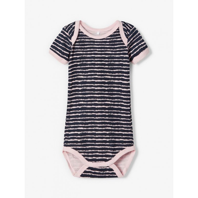 KØB TILBUD NAME IT BABY 3-PACK S/S BODYSTOCKING | Thebestbuy.dk