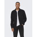 ONLY & SONS Bane Denim Skjorte - Dark Grey Denim